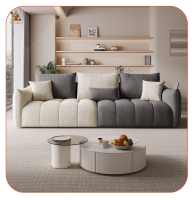 Ghế Sofa Băng Tidy Vải Nhung